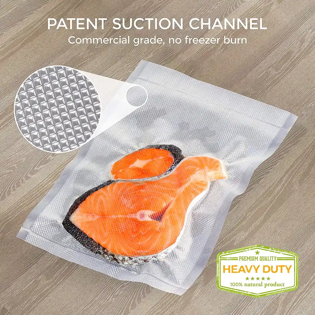 Empaque Vacio Texturizada Rollo Bolsa Semi-industrial 30cm