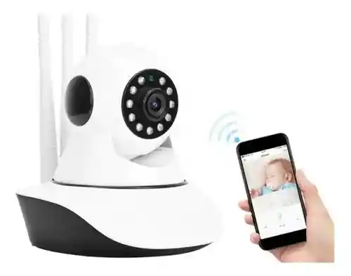 Cámara Robótica Seguridad 3 Antenas