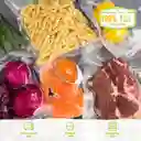 Empaque Vacio Texturizada Rollo Bolsa Semi-industrial 30cm