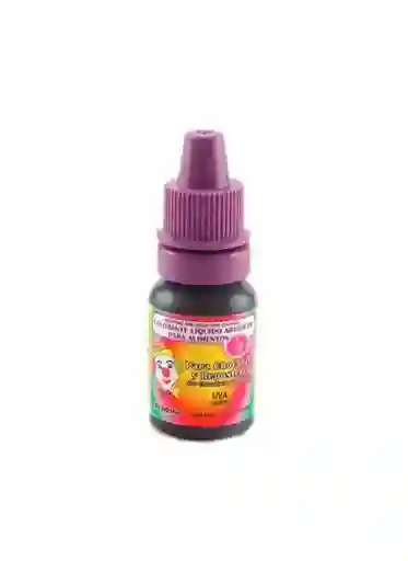 Colorante Uva Liquido Artificial Para Alimentos Reposteria 7ml