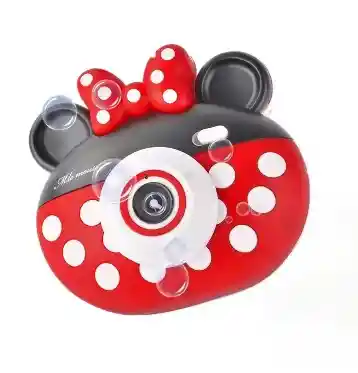 Juguete Camara De Burbujas Magia Minni Mouse