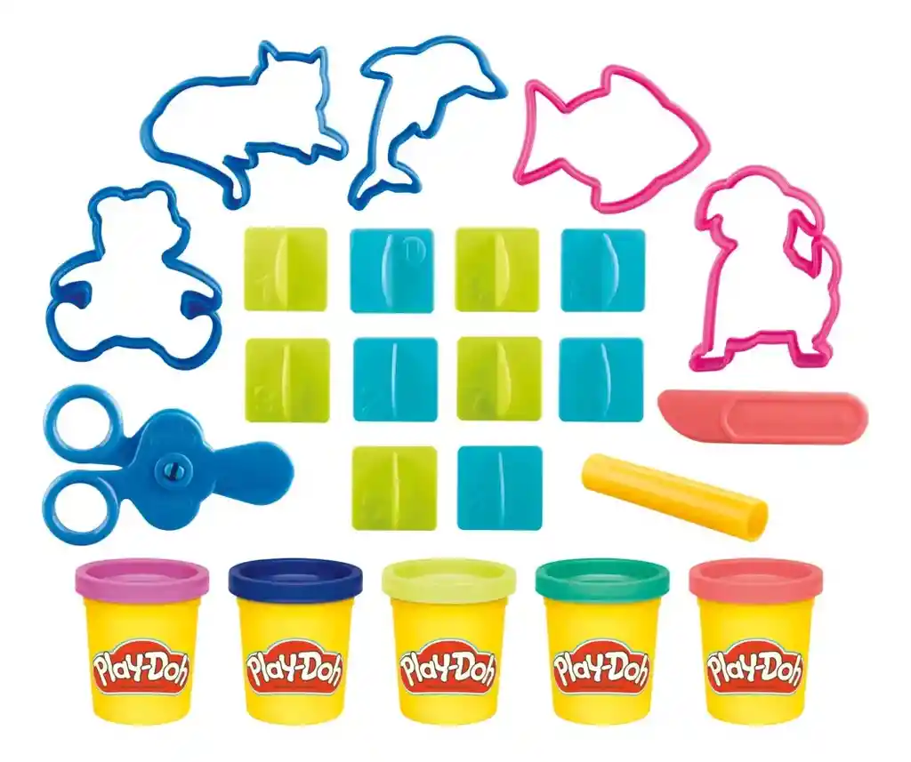 Juguete Play-doh Set Crea Y Aprende Actividades Para Niños Agregar A Favoritos Ahorras Ha