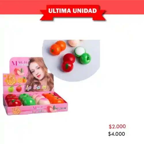 Hidratante De Labios Frutas