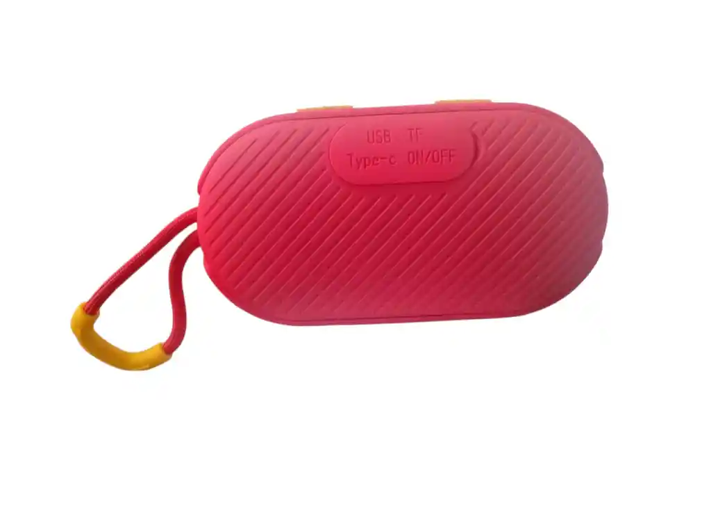 Parlante Inalámbrico Speed Song Sg-814 Bluetooth Portátil (rojo)