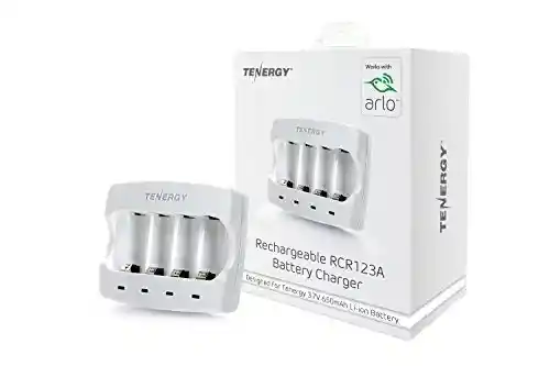 Cargador Tenergy Rcr123a