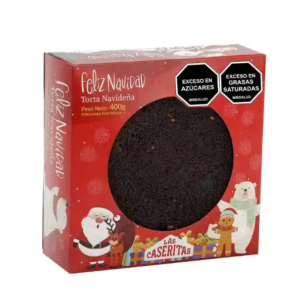 Torta Feliz Navidad Cj X 400 G