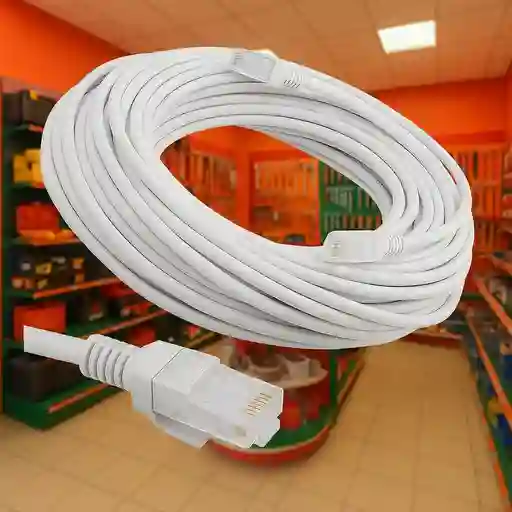 Cable De Red Utp Rj45 Categoría 5 (20 Metros)