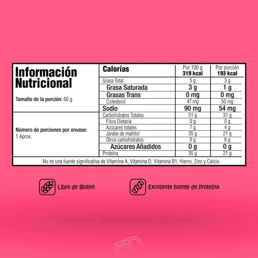 Barra De Proteina Smart Fresa