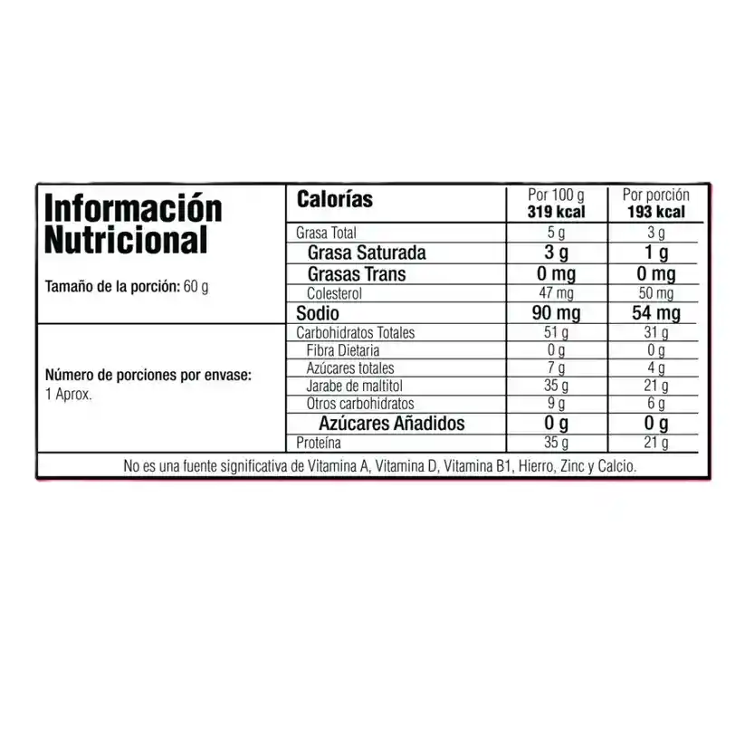 Barra De Proteina Smart Vainilla