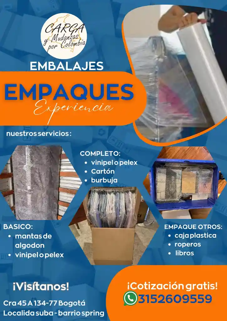 Caja Para Mudanza Mediana 60 Largo X 40 Ancho X 30 Alto-empaque Y Embalaje