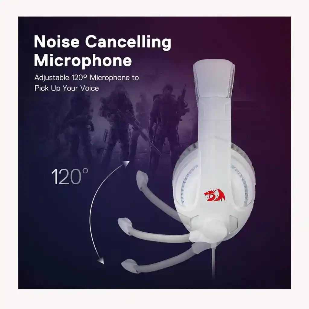 Auriculares Audifonos Diadema Gamer Rgb Redragon Cronus H211