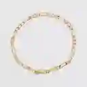 Pulsera 3*1 Diamantada 20 Cm 3.5 Mm