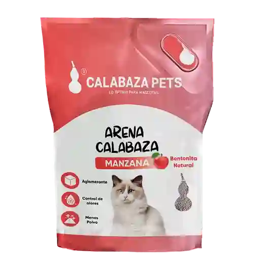 Arena Calabaza Manzana 4.5kg