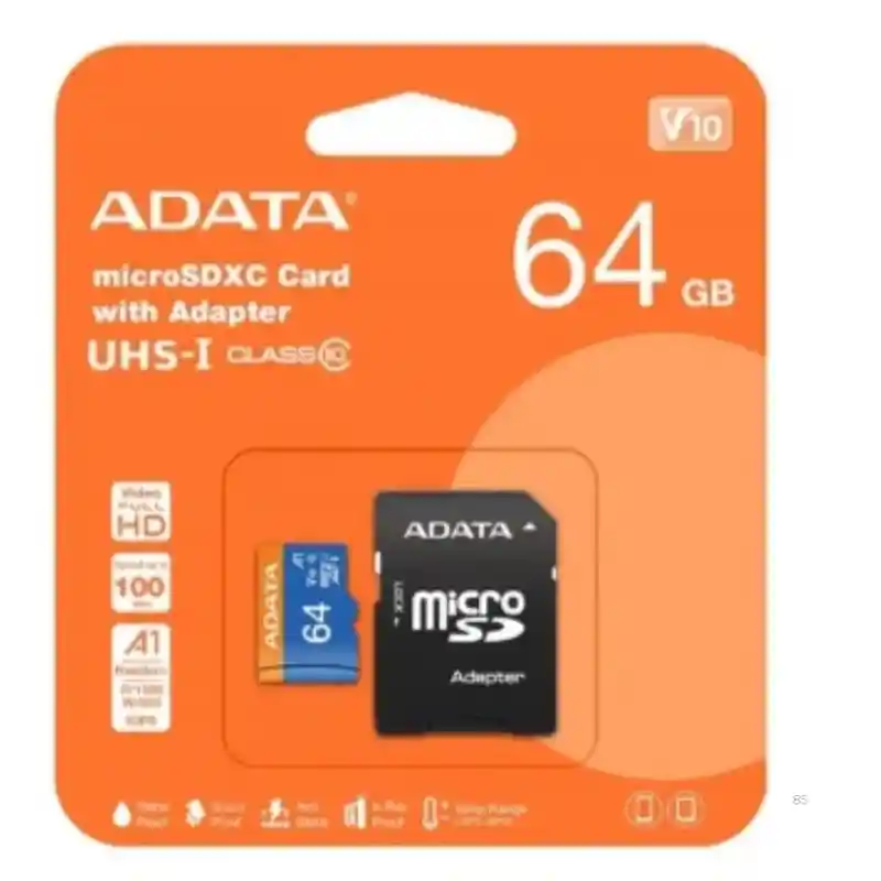 Adata Micro Sd 64gb Class 10