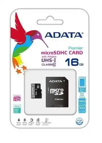 Adata Micro Sd 16gb Class 10
