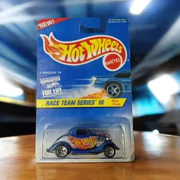 Juguete Carro Hot Wheels Original -#535 Raceteam Series Iii 3-window ‘34 (primeras Ediciones 1996)