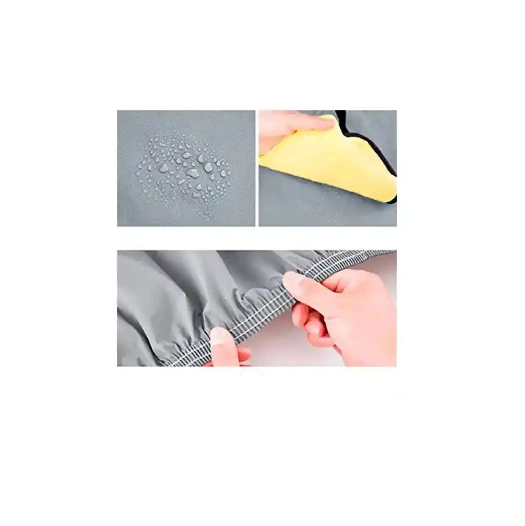 Cobertor Genérico Para Vehículos 1 Capa Resistente - Gris