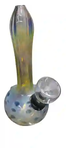 Bong De Agua En Vidrio Con Diseño