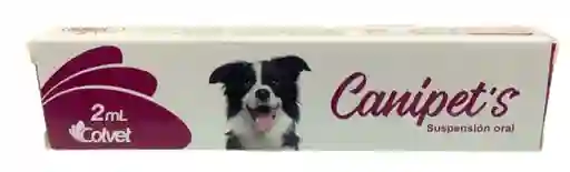 Canipets Antiparasitante Interno Perros Y Gatos 2 Ml Suspension Oral
