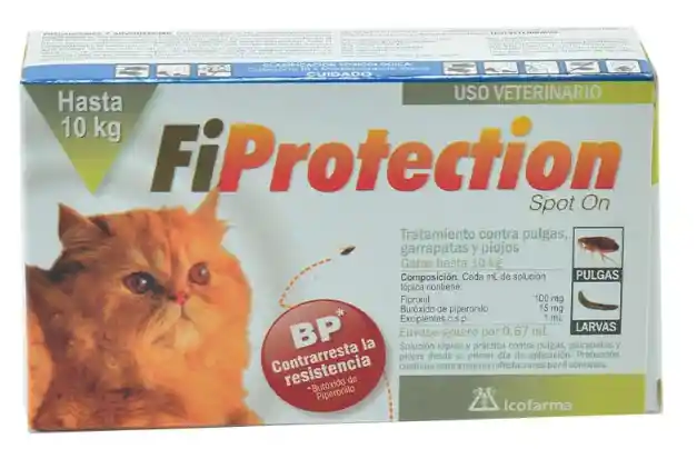 Fiprotection Antiparasitario Para Gatos Uso Externo