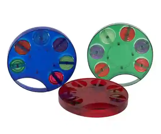 Pandereta Navideña Traslúcida Con Cascabel – Ideal Para Novenas, Niños Y Fiestas 🔔🎄