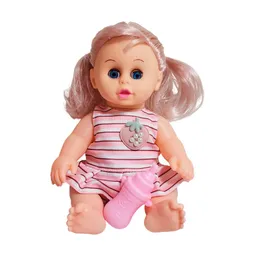 Muñeca Con Vestido Doll Baby Juguete Niña Interactivo