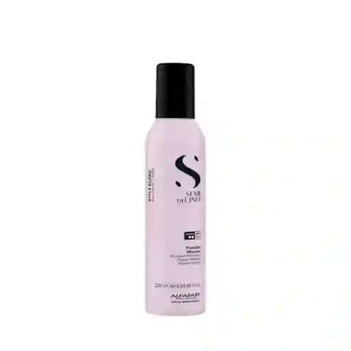 Mousse Fijación Media Alfaparf Milano Semi Di Lino Flexible Mousse 250ml
