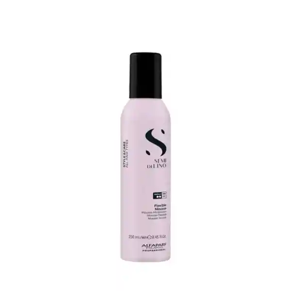 Mousse Fijación Media Alfaparf Milano Semi Di Lino Flexible Mousse 250ml