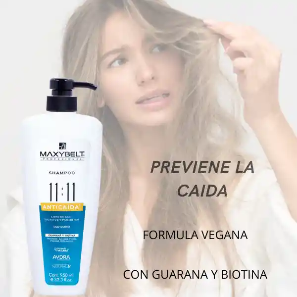Shampoo Anticaida 11:11 Maxybelt
