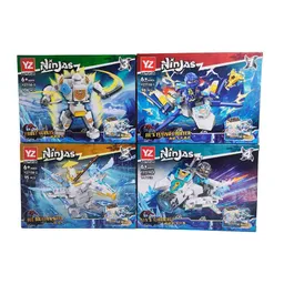 Bloques Y Figuras De Armar Ninja Nave Espacial Armatodo