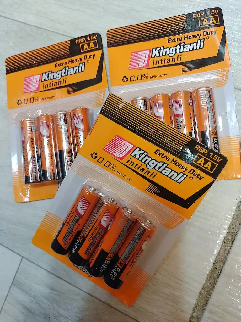 12 Pilas Aa Baterias Doble A Kingtianli