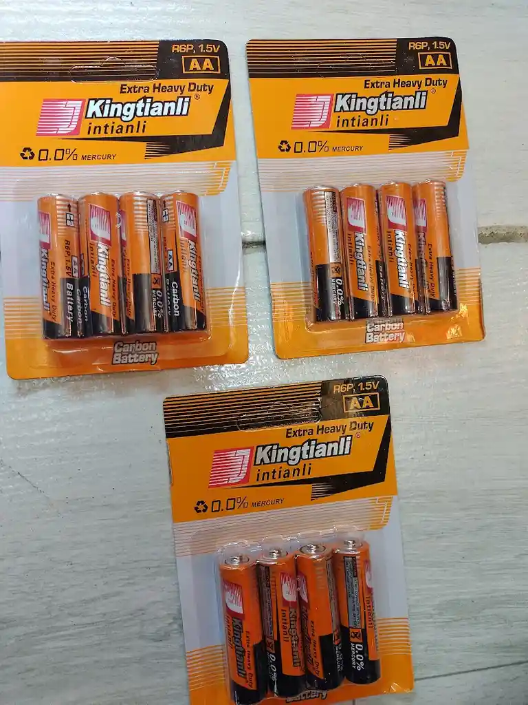 12 Pilas Aa Baterias Doble A Kingtianli