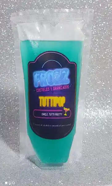 Granizado Sin Licor Tutti Pop (chicle,tutti Frutti) 250 Ml