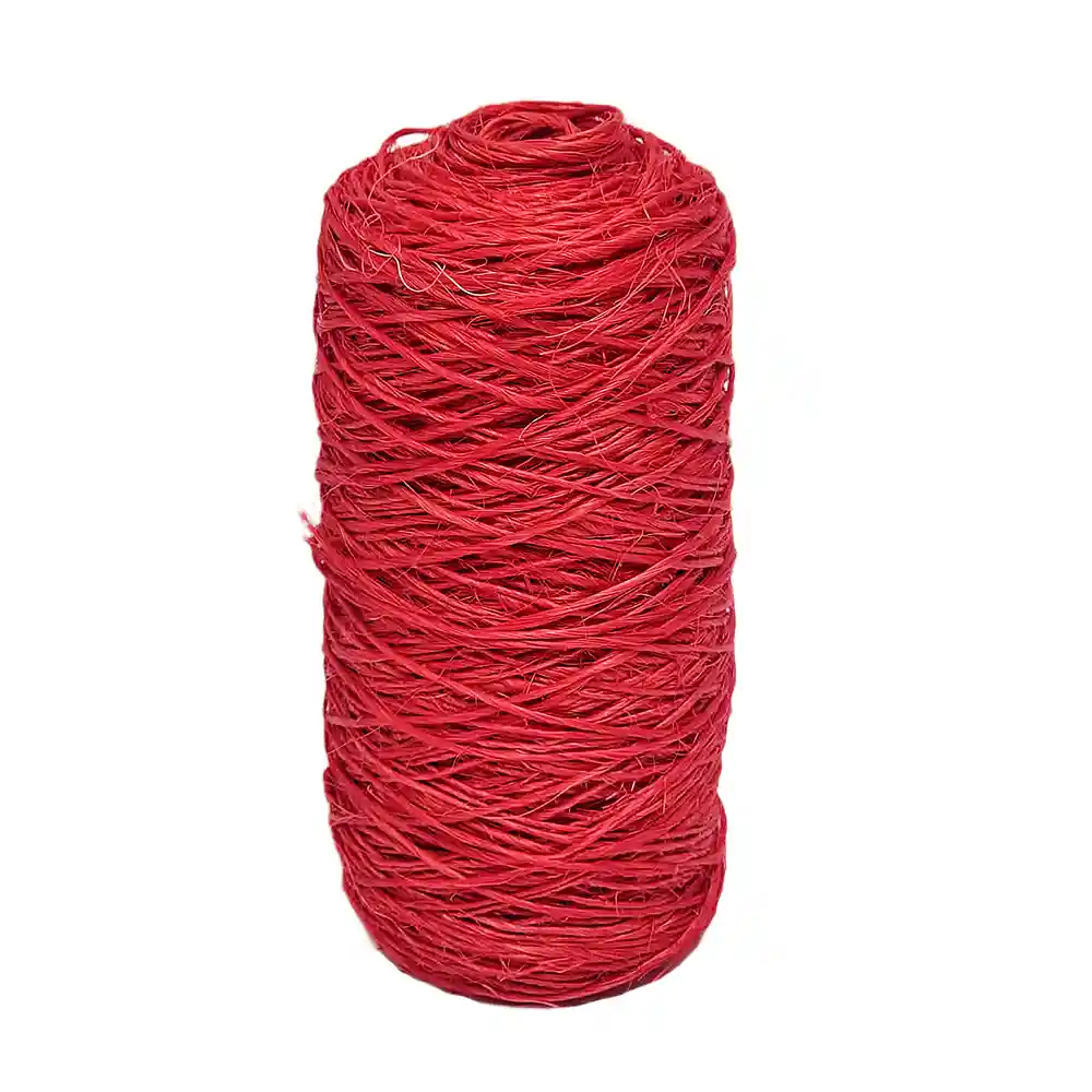 Fique Decorativo Rojo 1mm X 180metros