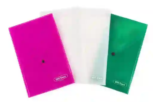 📂✨ Carpeta Plástica Media Carta Offiesco