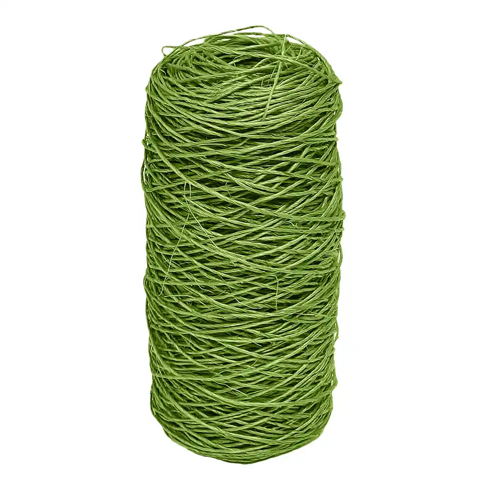 Fique Natural Verde Pasto 1mm X 180metros