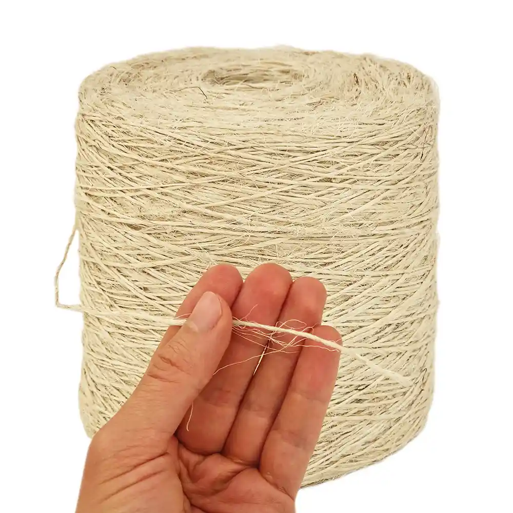 Rollo De Fique Natural 1mm X 2.200metros