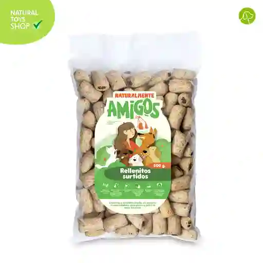 Rellenitos Surtidos Con Carne De Pollo Y Res. Con Fibra (para Perros) 1 Lb Recarga