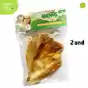 Oreja De Res Deshidratada (para Perros) X 2 Und