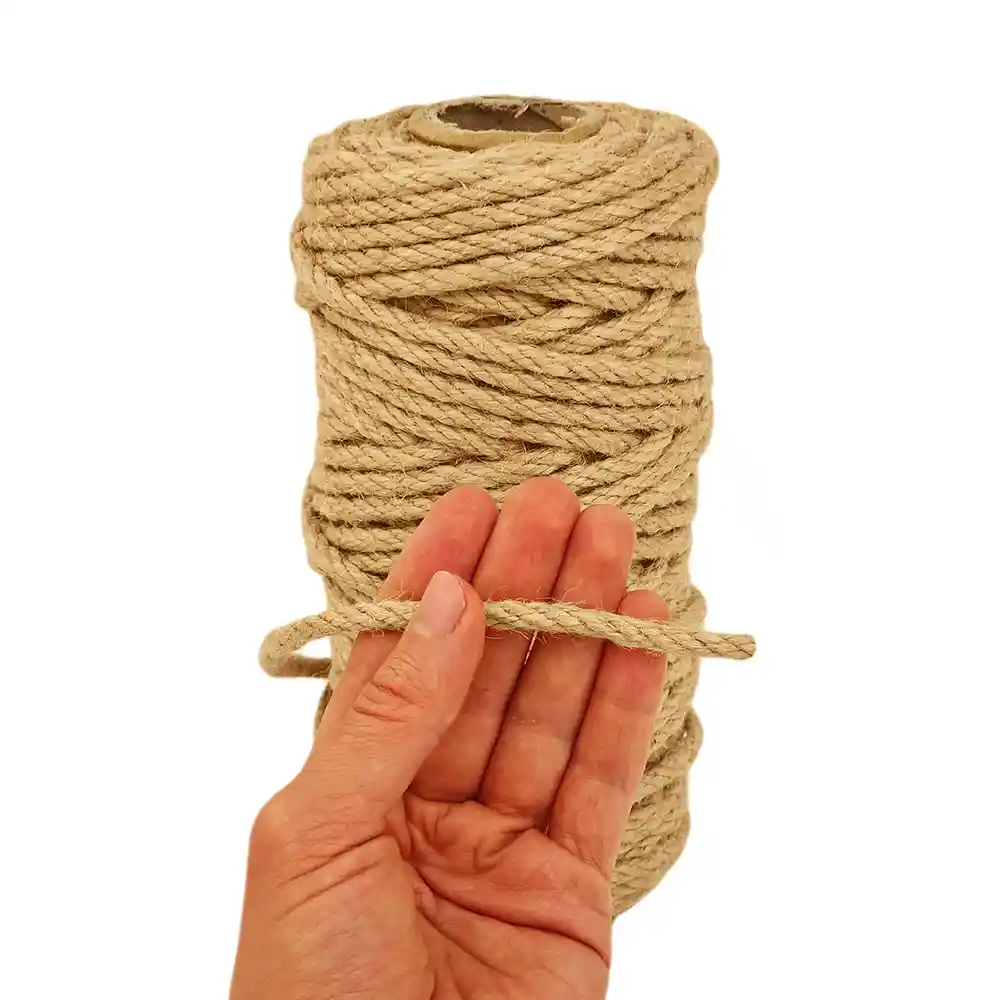 Yute Natural 6mm X 50metros