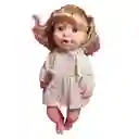 Muñeca Tierna Con Vestido Sonajero + Accesorios Juguete Niña