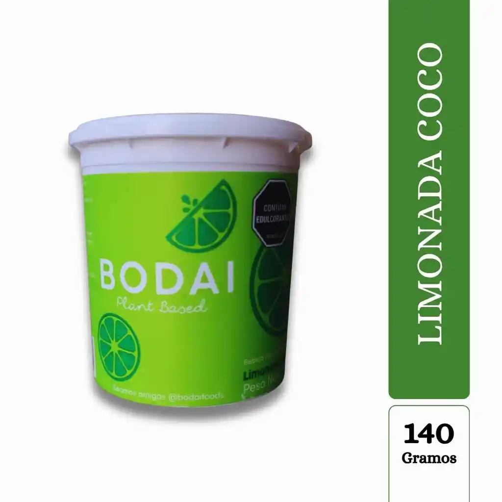 Bodai Yogurt De Coco Sabor Limonada De Coco