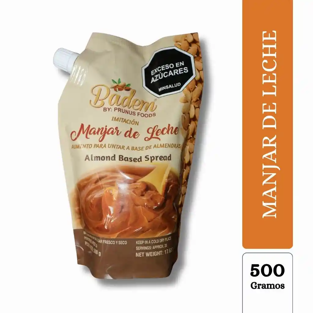 Manjar De Leche Badem