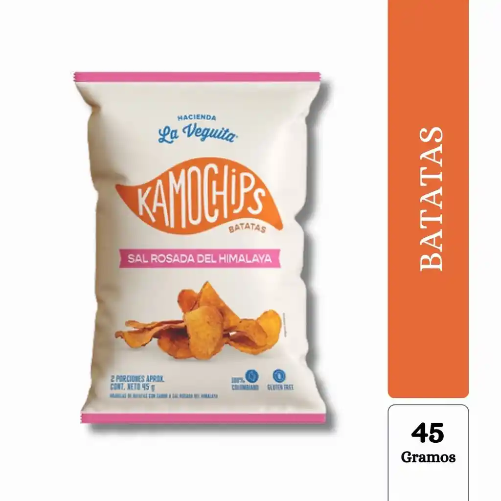 Batatas Sal Rosada Del Himalaya Kamochips