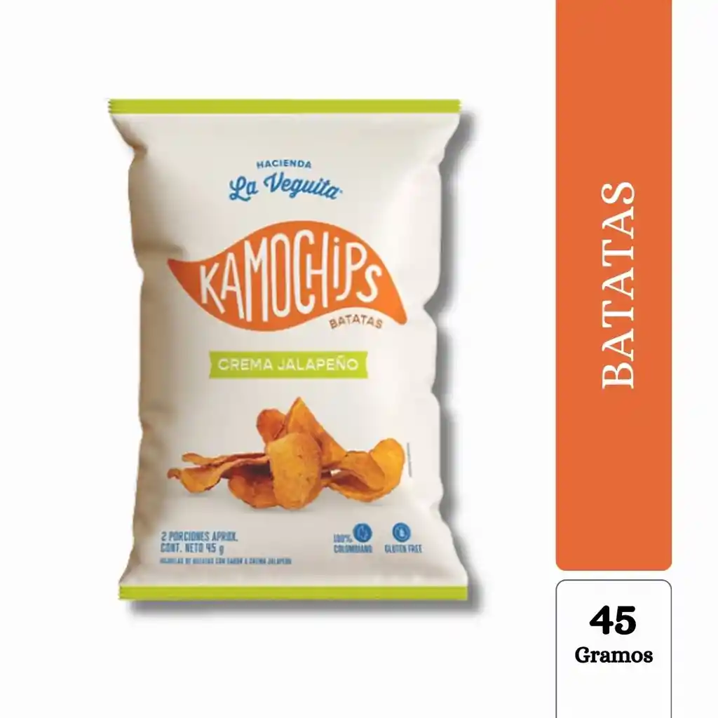 Batatas Crema Jalapeño Kamochips