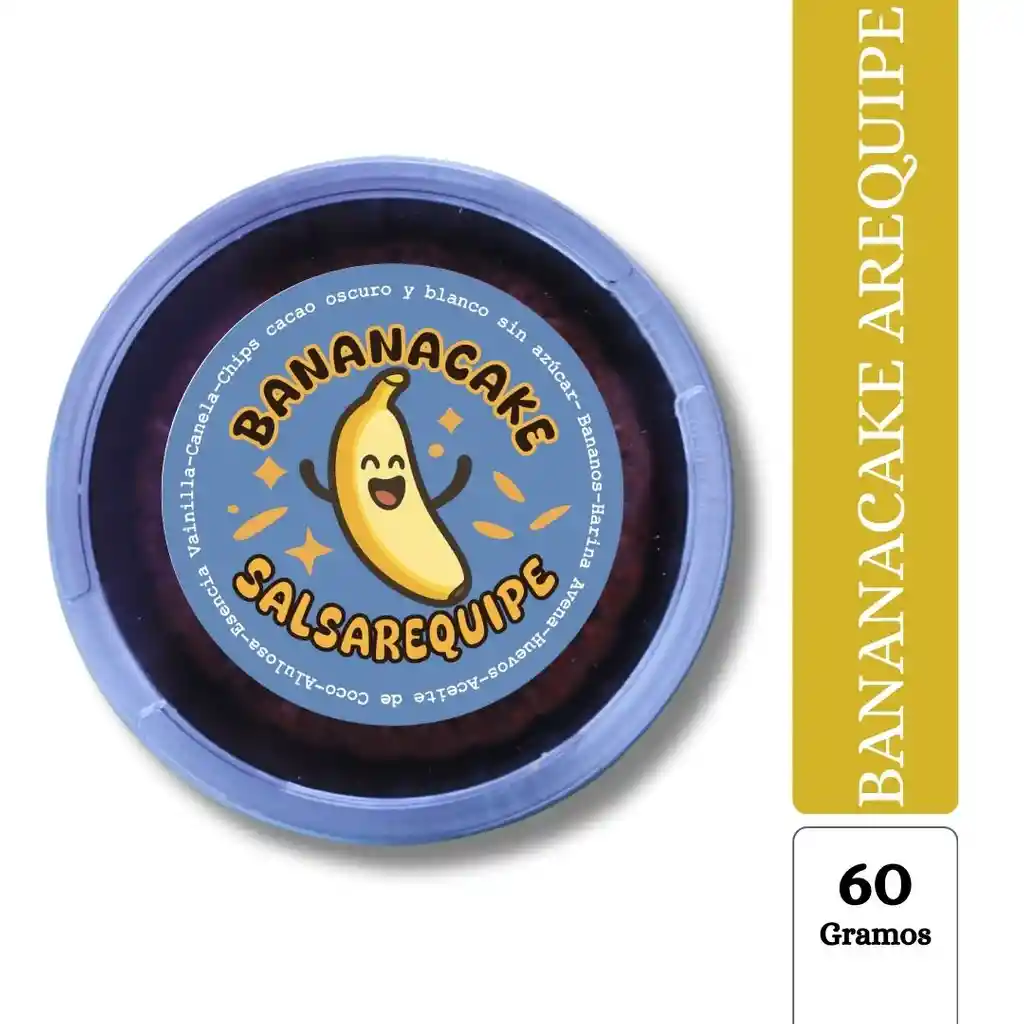 Bananacake Arequipe Sin Azúcar