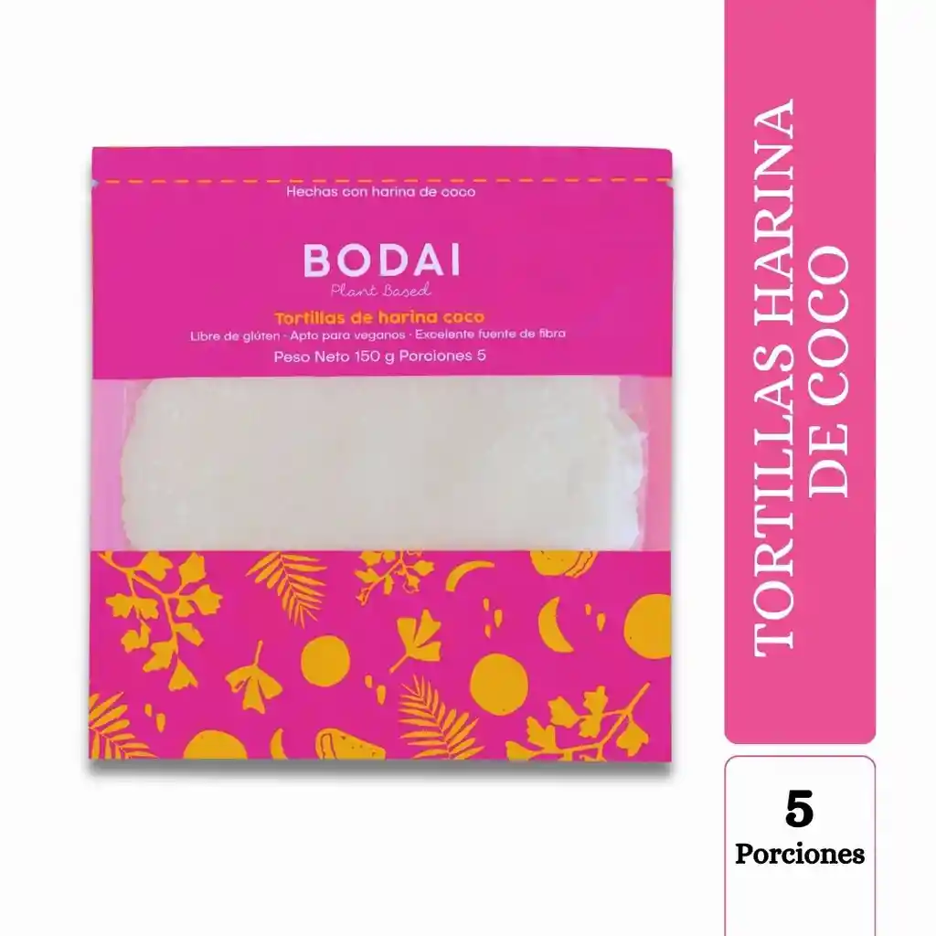 Bodai Tortillas De Harina De Coco