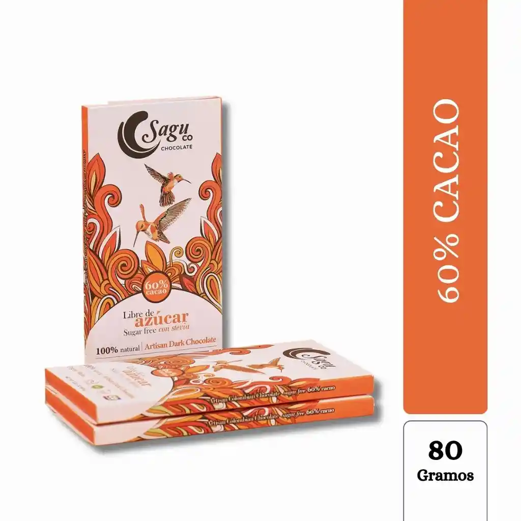 Sagu Chocolate 60% Cacao