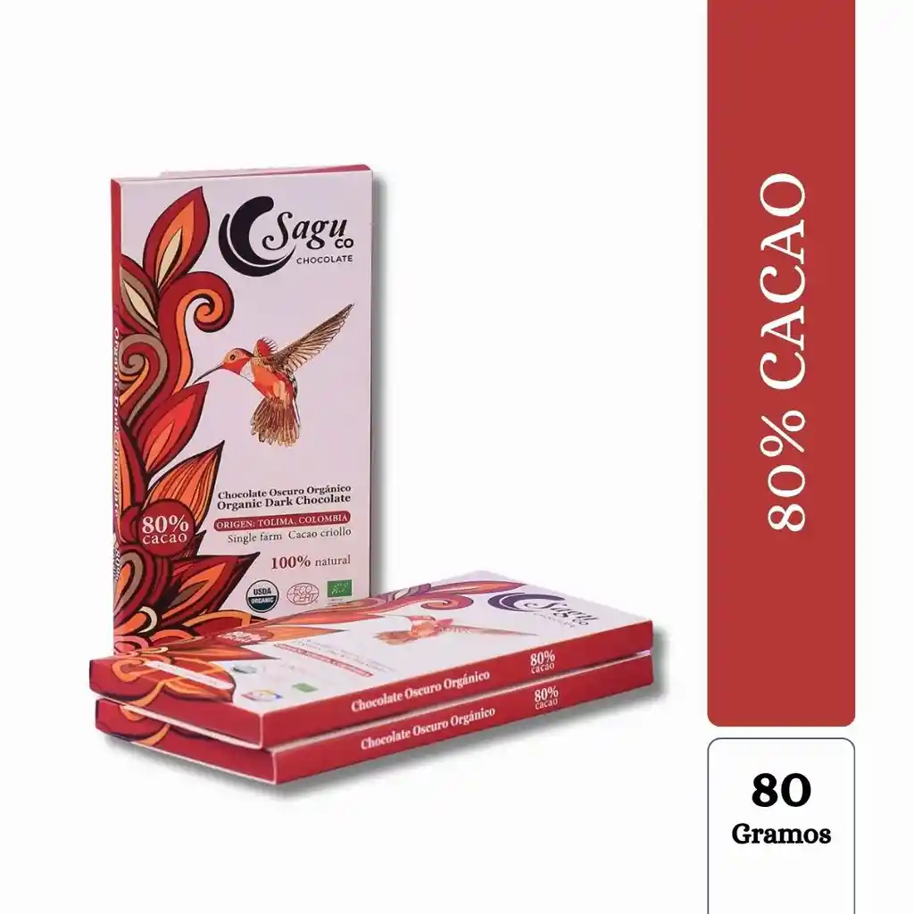 Sagu Chocolate 80% Cacao