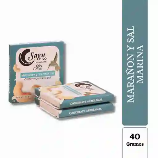 Sagu Chocolate Marañon Y Sal Marina